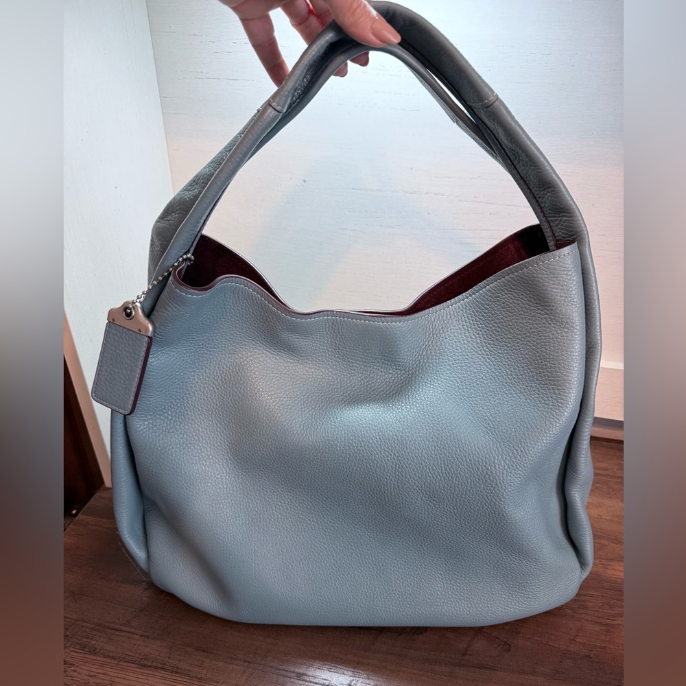 Coach Bandit Hobo Pale Blue Leather - Picture 2 of 8
